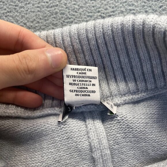 Sincerely Jules Flare Pants Gray Ribbed Waist Cozy Lounge Pull On Size XL - Picture 10 of 12